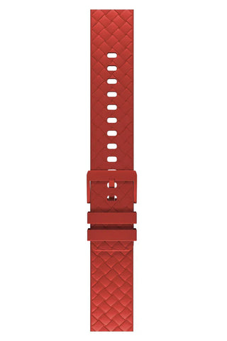 Apple Watch Silicone Band Designo Red