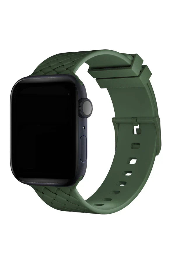 Apple Watch Silicone Band Designo Green