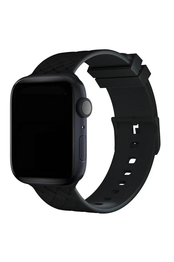 Apple Watch Silicone Band Designo Black