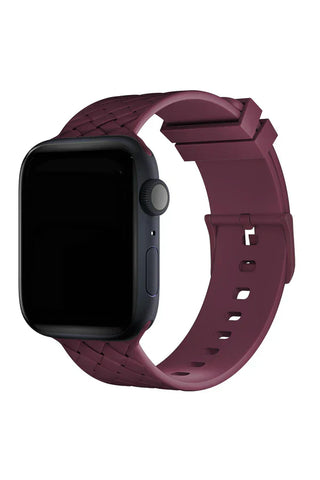 Apple Watch Silicone Band Designo Purple