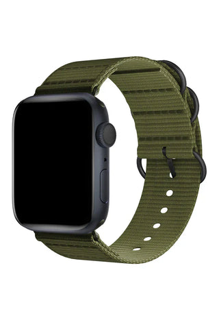 Apple Watch Nylon Band Echo Green