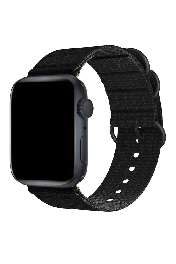 Apple Watch Nylon Band Echo Black