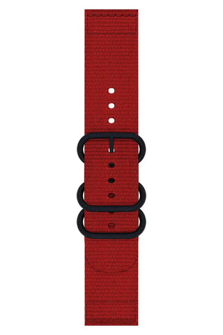 Apple Watch Nylon Band Echo Red