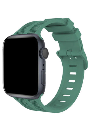 Apple Watch Silicone Band Linea Green