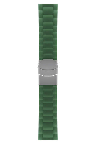 Apple Watch Silicone Band Buckle Green