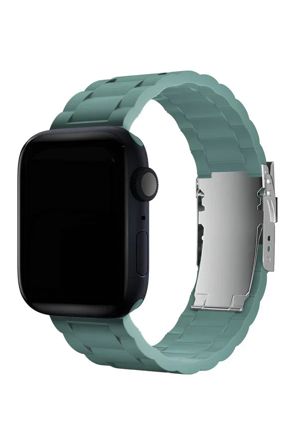 Apple Watch Silicone Band Buckle Viridian