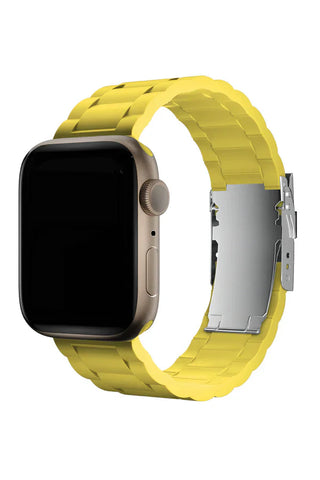 Apple Watch Silicone Band Buckle Yellow