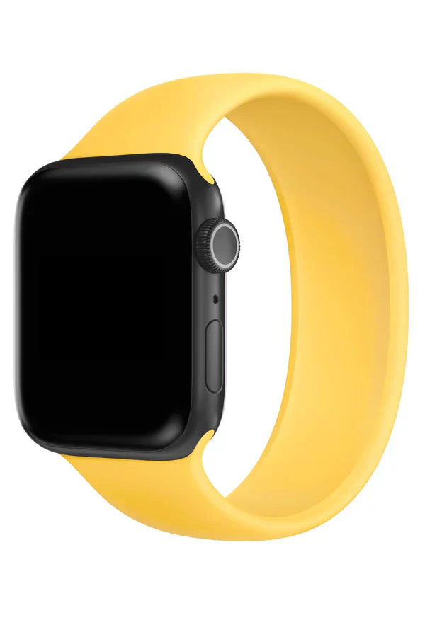 Apple Watch Silicone Band Solo Yellow