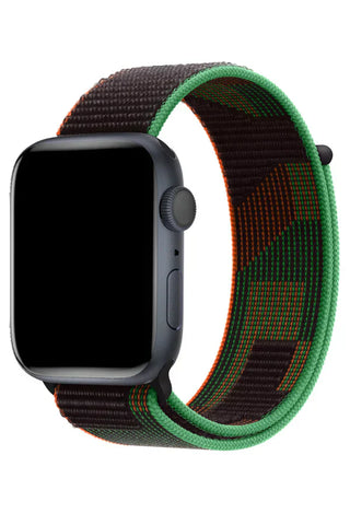 Apple Watch Nylon Band Sport Black Jungle