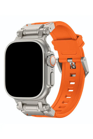 Apple Watch Silicone Band Defender Orange