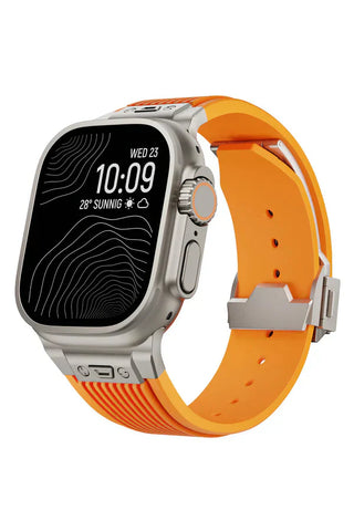 Apple Watch Silicone Band Aventura Orange