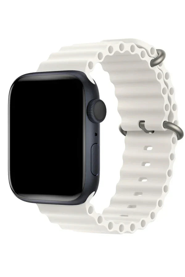 Apple Watch Silicone Band Ocean White