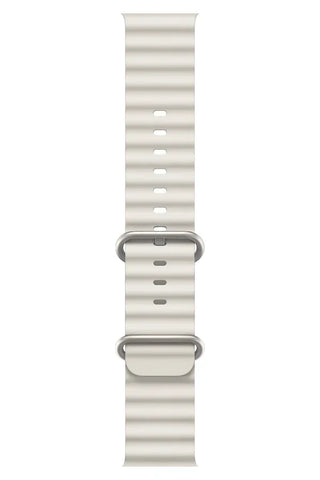 Apple Watch Silicone Band Ocean Light Gray