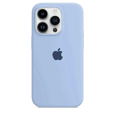 Silicone Case iPhone 15 Pro Max Baby Blue