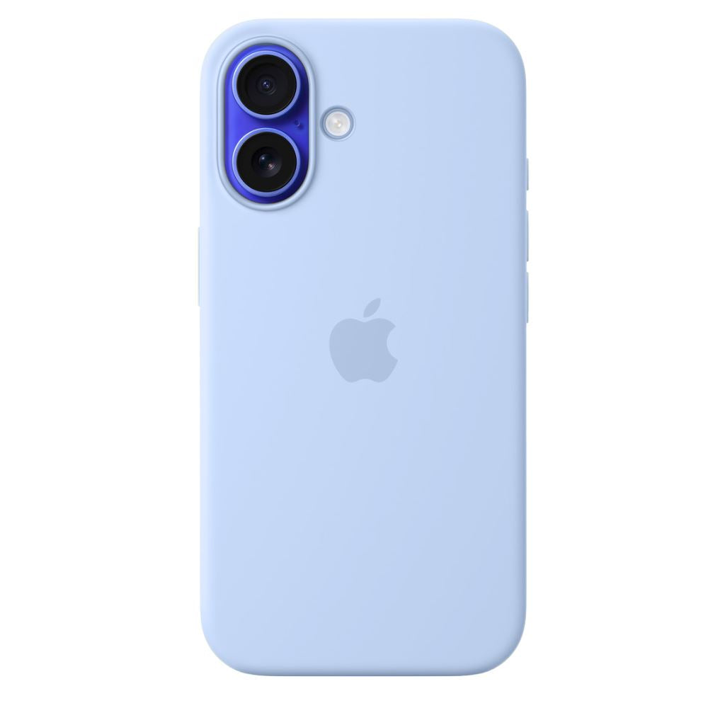 Silicone Case iPhone 16 Plus Baby Blue