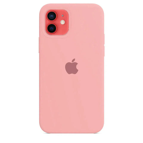 Silicone Case iPhone 12 Baby Pink