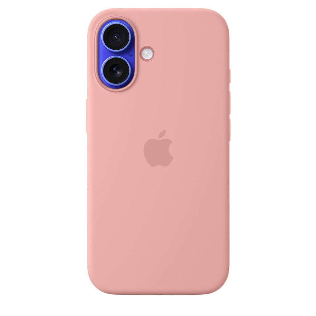 Silicone Case iPhone 16 Baby Pink