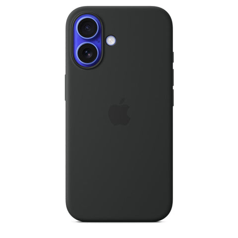 Silicone Case iPhone 16 Black