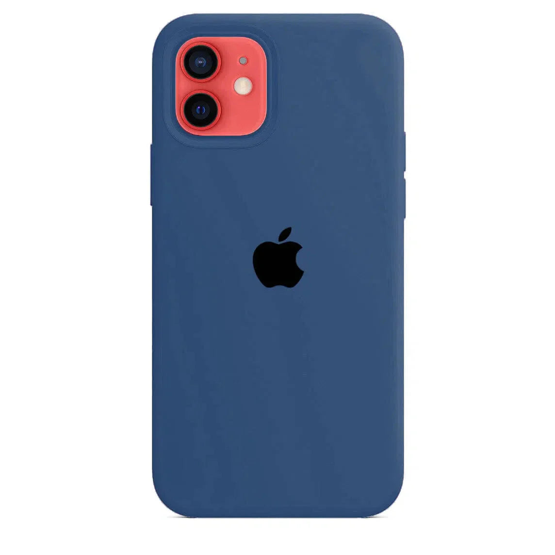 Silicone Case iPhone 12 Blue Jeans