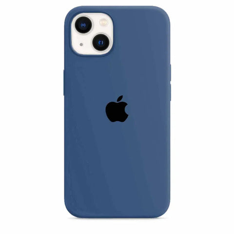 Silicone Case iPhone 15 Blue Jeans