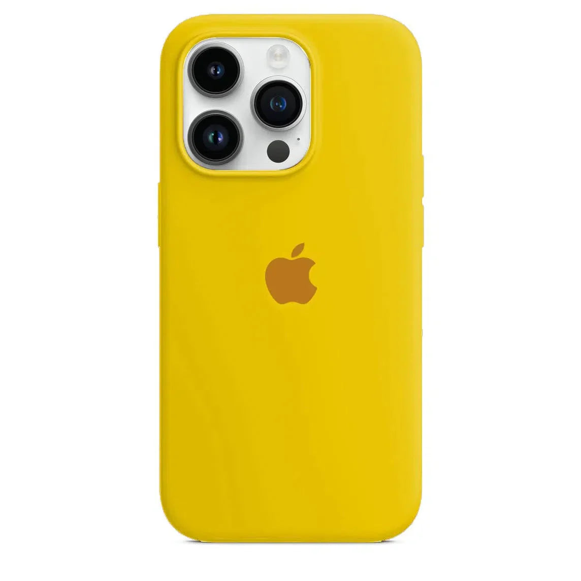 Silicone Case iPhone 16 Pro Max Canary Yellow