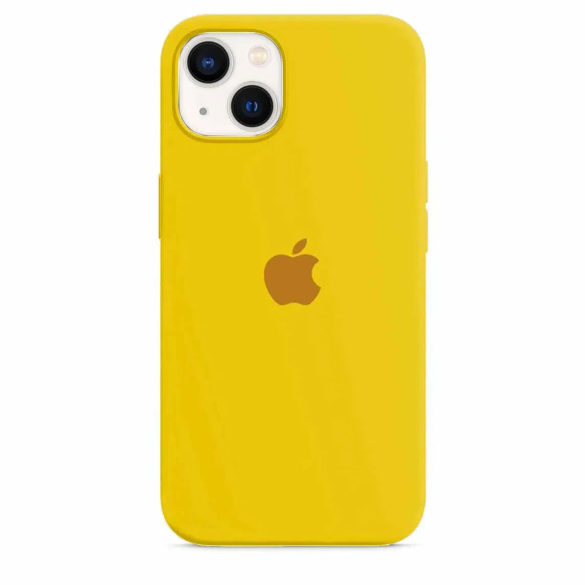 Silicone Case iPhone 14 Plus Canary Yellow