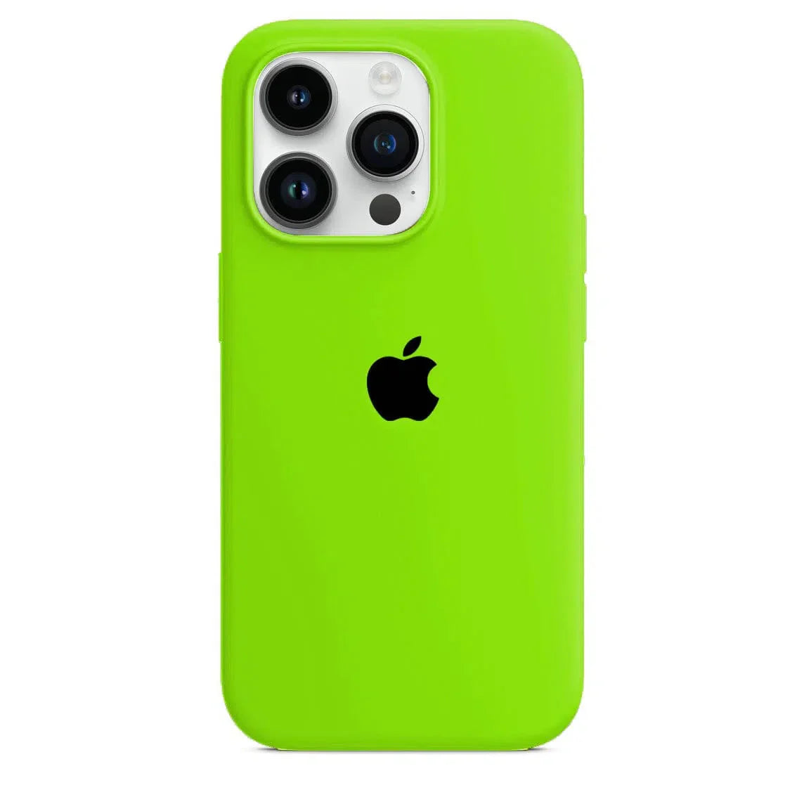 Silicone Case iPhone 15 Pro Crazy Green