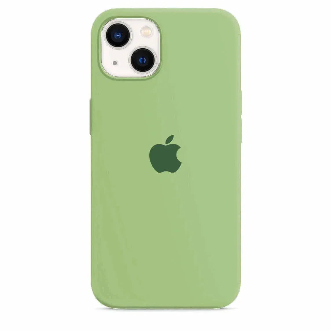 Silicone Case iPhone 15 Green