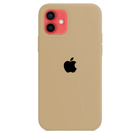 Silicone Case iPhone 12 Honey