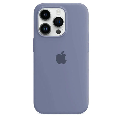 Silicone Case iPhone 16 Pro Max Lavender Grey