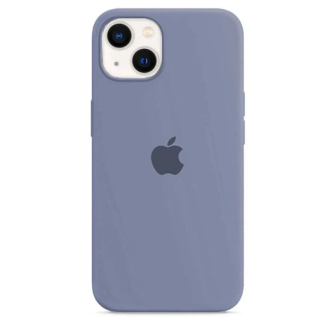 Silicone Case iPhone 14 Plus Lavender Grey