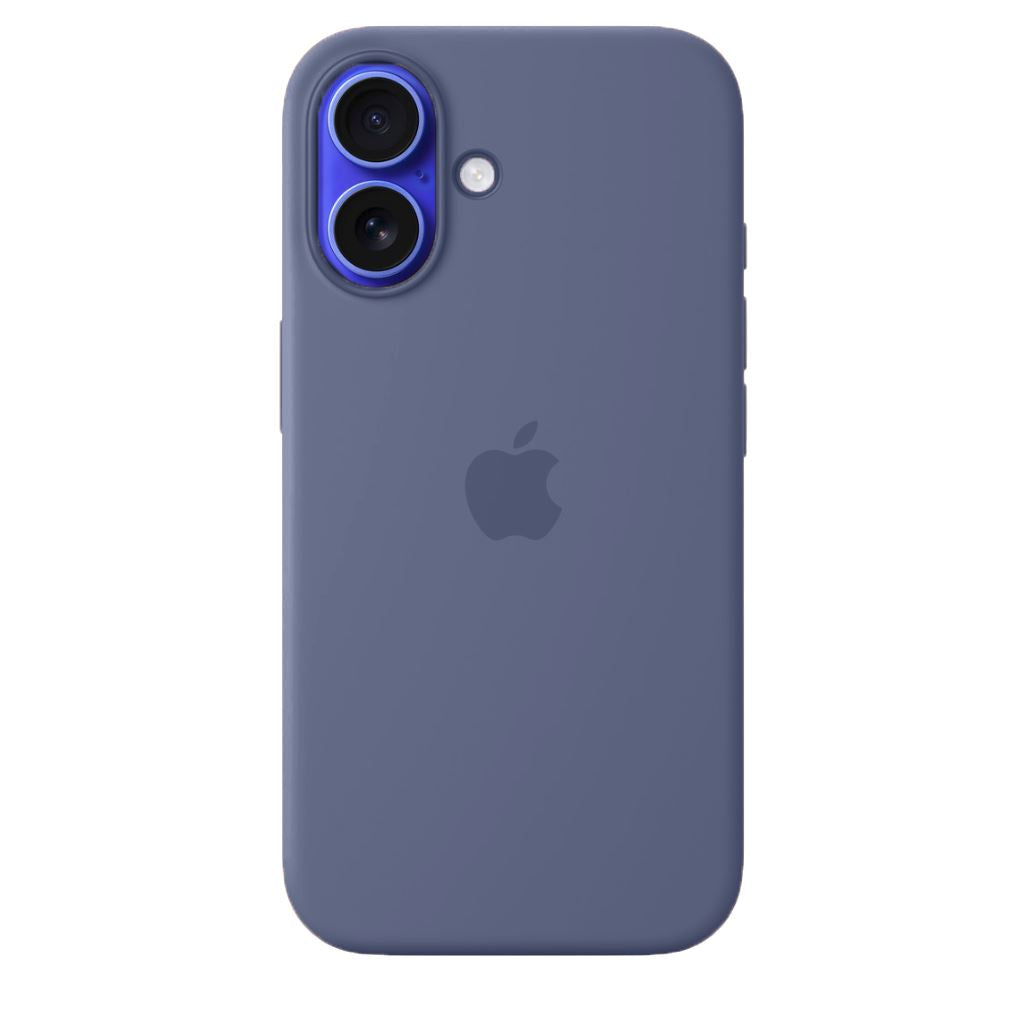 Silicone Case iPhone 16 Plus Lavender Grey