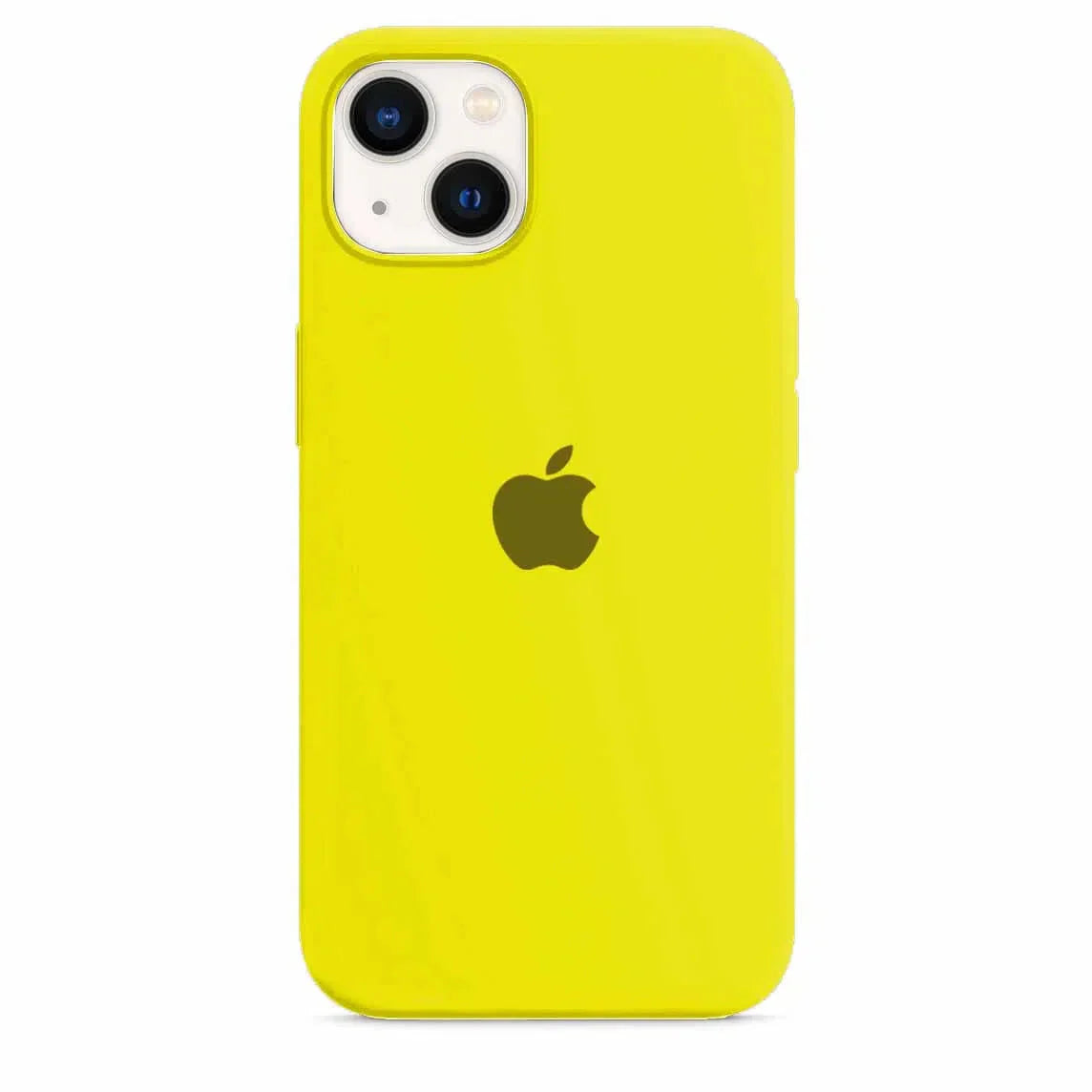 Silicone Case iPhone 14 Plus Lemon