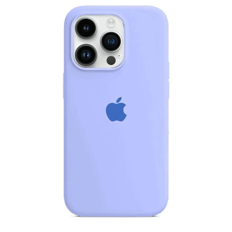 Silicone Case iPhone 14 Pro Lila