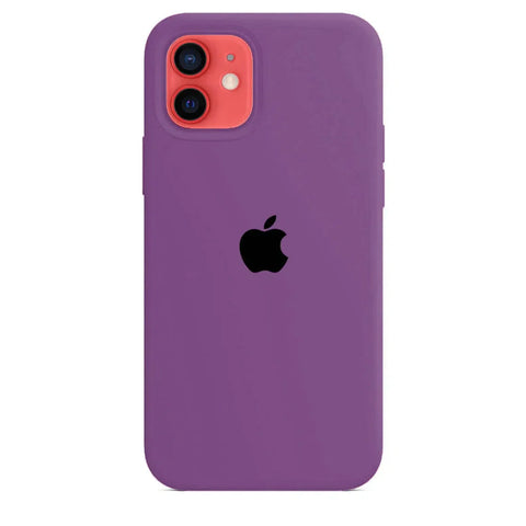 Silicone Case iPhone 12 New Purple