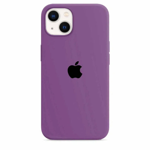 Silicone Case iPhone 14 Plus New Purple