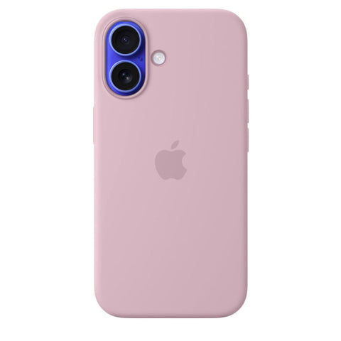 Silicone Case iPhone 16 Pink Sand