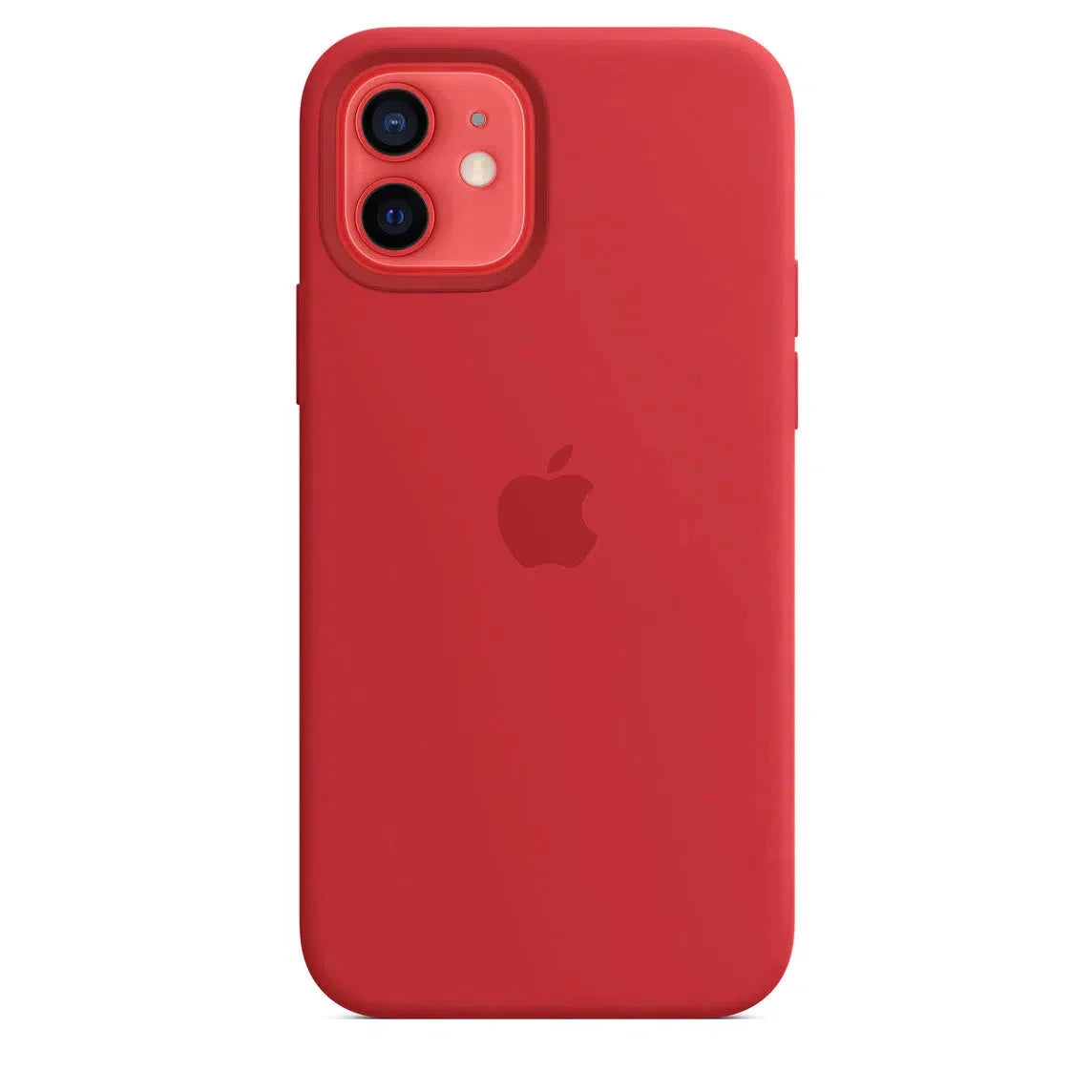 Silicone Case iPhone 12 Red