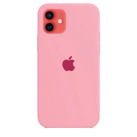 Silicone Case iPhone 12 Sweet Pink