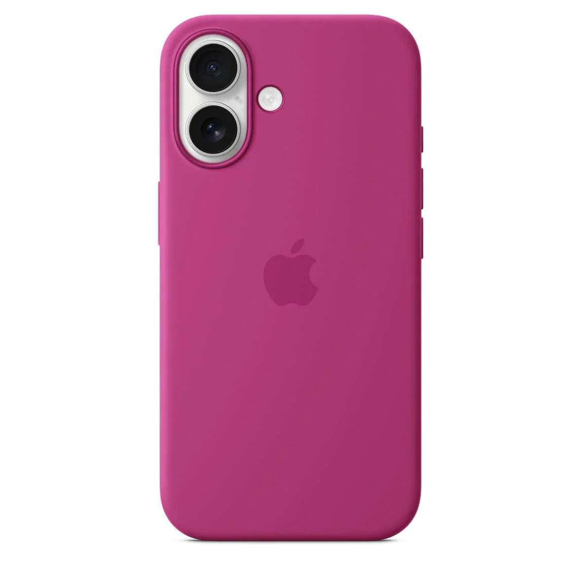 Silicone Case Magsafe iPhone 16 Plus Fuchsia