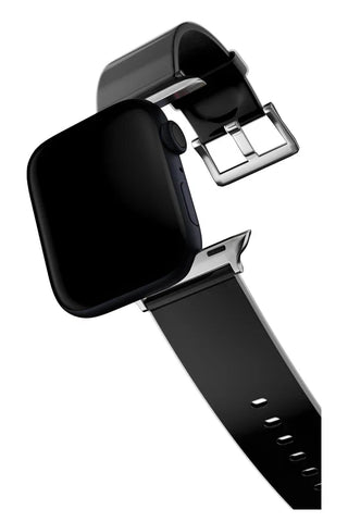 Apple Watch Silicone Band Velura Black