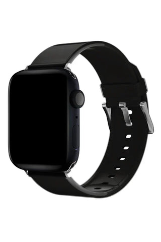 Apple Watch Silicone Band Velura Black