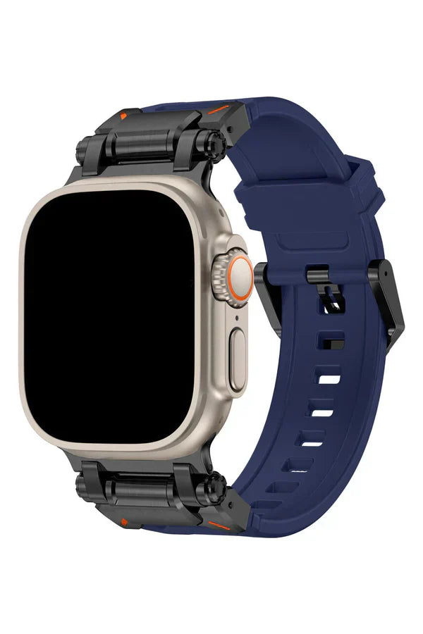 Apple Watch Silicone Band Defender Midnight Blue