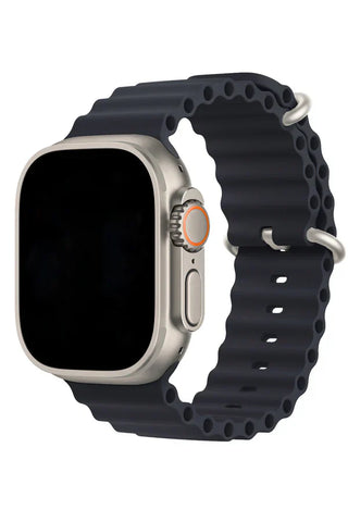 Apple Watch Silicone Band Ocean Midnight