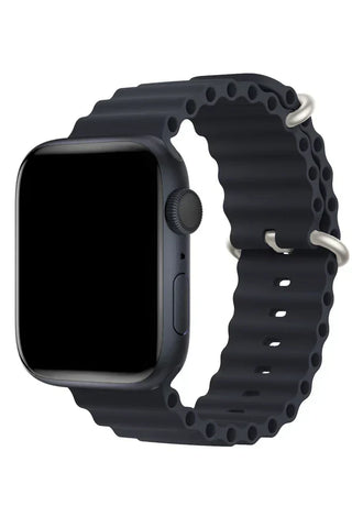 Apple Watch Silicone Band Ocean Midnight