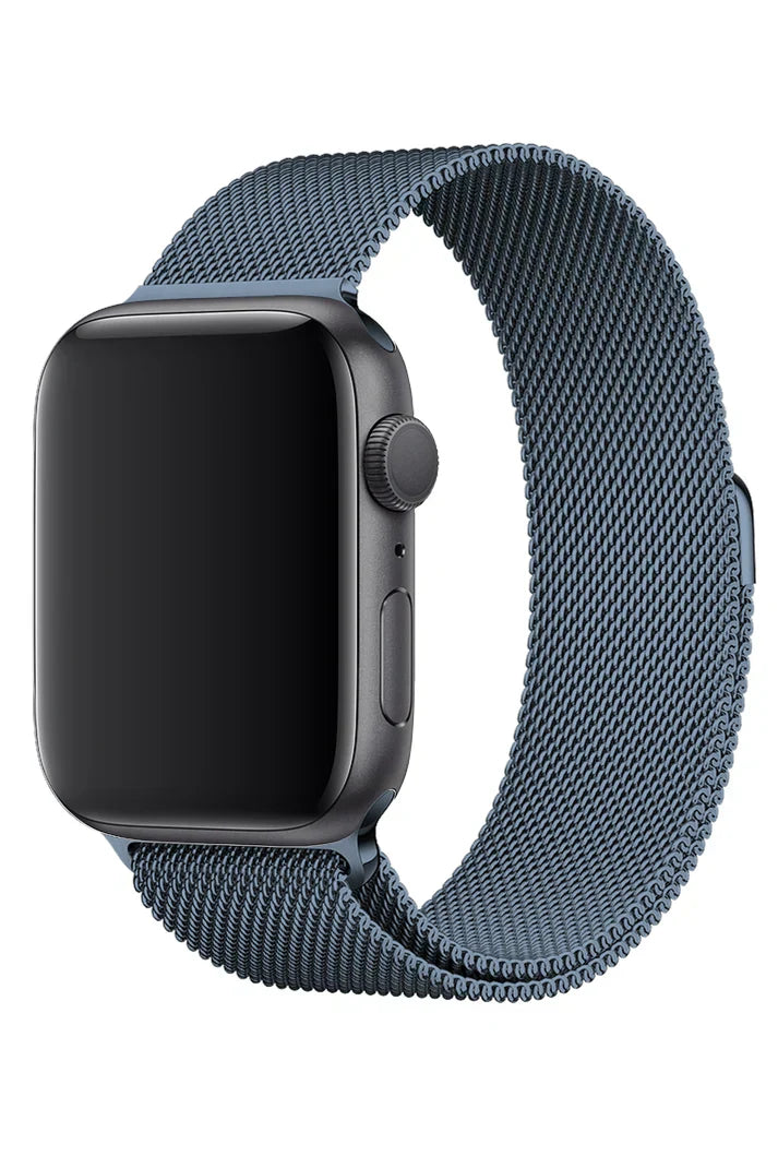 Apple Watch Metallic Band Milanese Pale