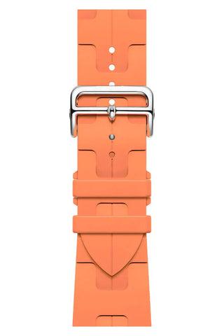 Apple Watch Silicone Band Rugged Orange