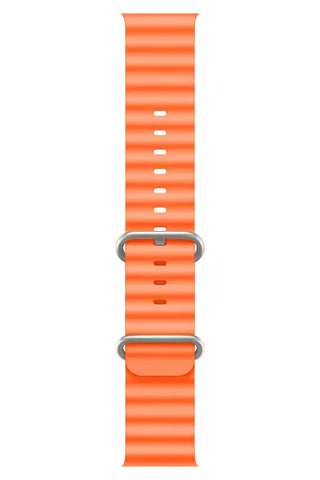 Apple Watch Silicone Band Ocean Orange