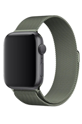 Apple Watch Metallic Band Milanese Smokey