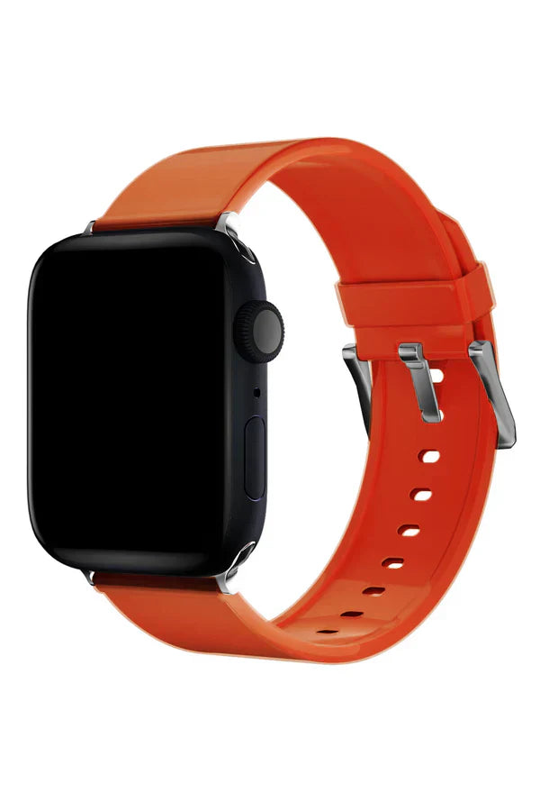 Apple Watch Silicone Band Velura Red